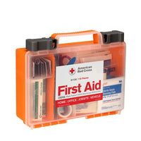 First Aid Only 25-Person Clear Front Plastic First Aid Kit(Pack of 18)
