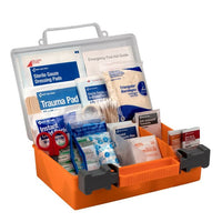 First Aid Only 25-Person Clear Front Plastic First Aid Kit(Pack of 18)