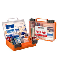 First Aid Only 25-Person Clear Front Plastic First Aid Kit(Pack of 18)