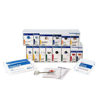 First Aid Only 25 Person SmartCompliance ANSI A RetroFit Grid Business without Meds(Pack of 4)