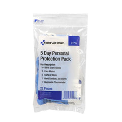First Aid Only 5-Day Personal Protection Kit
