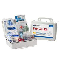 First Aid Only 25 Person ANSI 2021 Class A, Plastic First Aid Kit