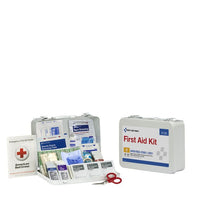 First Aid Only 25 Person ANSI 2021 Class A, Metal First Aid Kit