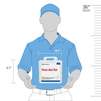 First Aid Only 50 Person ANSI 2021 Class A, Plastic First Aid Kit