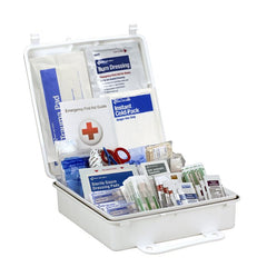 First Aid Only 50 Person ANSI 2021 Class A, Plastic First Aid Kit