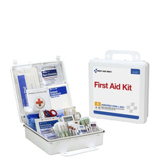 First Aid Only 50 Person ANSI 2021 Class A, Plastic First Aid Kit