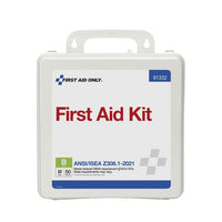 First Aid Only 50 Person ANSI 2021 Class B, Plastic First Aid Kit Custom Logo, Pack of 48(Pack of 4)