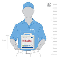 First Aid Only 50 Person ANSI 2021 Class B, Plastic First Aid Kit(Pack of 5)