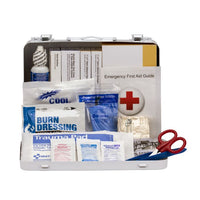 First Aid Only 25 Person ANSI 2021 Class A, Heavy Duty Vehicle Metal First Aid Kit