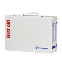First Aid Only 75 Person ANSI A, 2 Shelf First Aid Cabinet(Pack of 3)