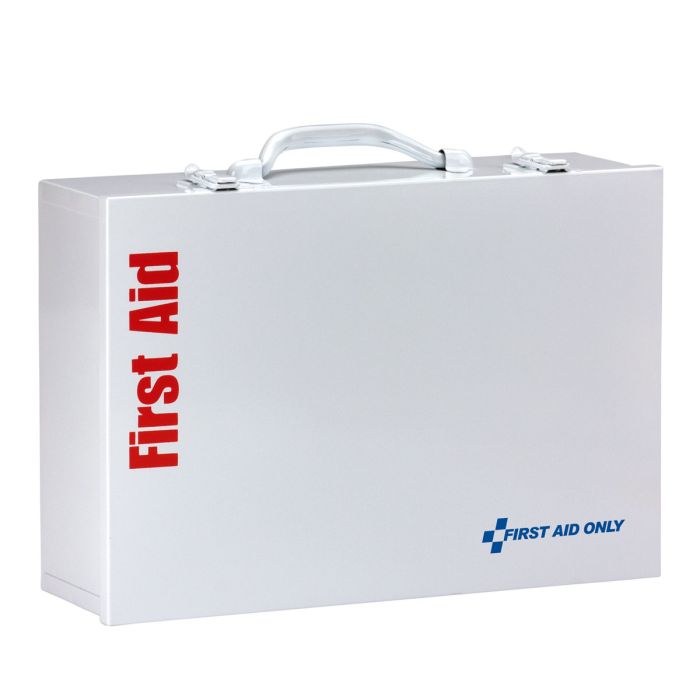 First Aid Only 75-Person ANSI A 2-Shelf First Aid Cabinet | Industrial Grade Metal Case