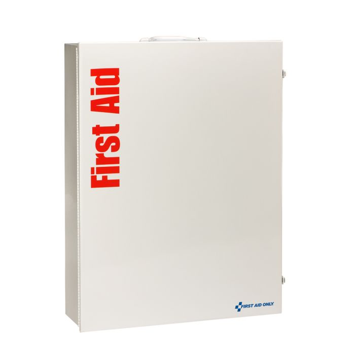 First Aid Only 200-Person ANSI B 5-Shelf First Aid Cabinet | Industrial Trauma Station