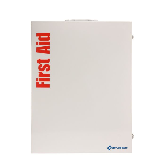First Aid Only 200-Person ANSI B 5-Shelf First Aid Cabinet | Industrial Trauma Station