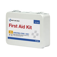 First Aid Only 25 Person ANSI 2021 Class A, 16 Unit Metal First Aid Kit(Pack of 6)