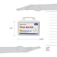 First Aid Only 25 Person ANSI 2021 Class A, 16 Unit Plastic First Aid Kit(Pack of 8)