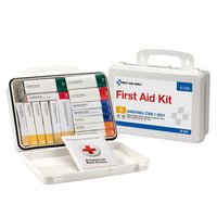 First Aid Only 25 Person ANSI 2021 Class A, 16 Unit Plastic First Aid Kit(Pack of 8)