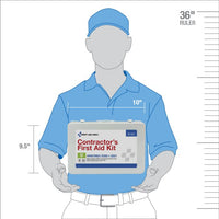 First Aid Only 50 Person ANSI 2021 Class B, Contractor Metal First Aid Kit(Pack of 3)