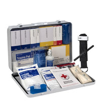 First Aid Only 50 Person ANSI 2021 Class B, Contractor Metal First Aid Kit(Pack of 3)