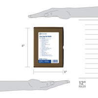 First Aid Only 25 Person ANSI 2021 Class A, Refill Kit(Pack of 12)