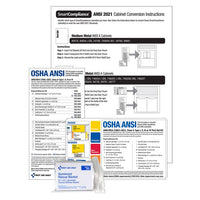 First Aid Only SmartCompliance ANSI 2021 Class A Conversion Kit(Pack of 60)