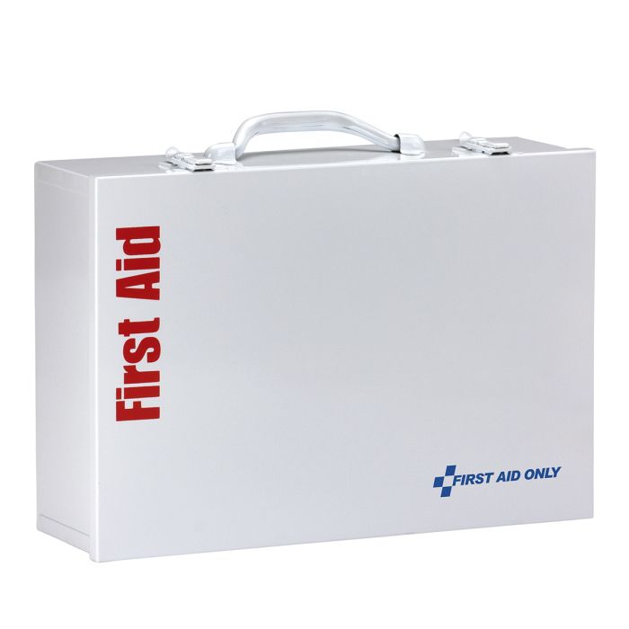 First Aid Only 75-Person ANSI B 2-Shelf First Aid Cabinet | Industrial Trauma Preparedness