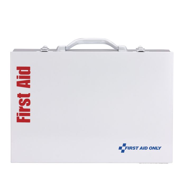 First Aid Only 75-Person ANSI B 2-Shelf First Aid Cabinet | Industrial Trauma Preparedness