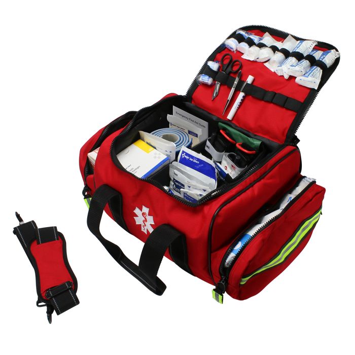 First Aid Only First Responder Kit + Bleeding Control | Professional Trauma System