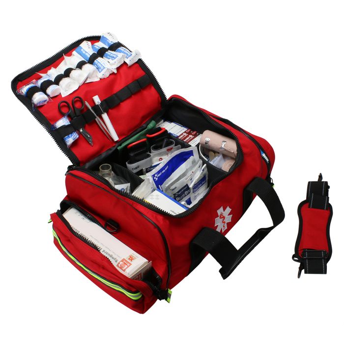 First Aid Only Advanced First Responder Bag | Bleed Control & Airway Management