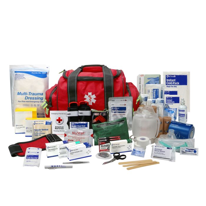 First Aid Only Advanced First Responder Bag | Bleed Control & Airway Management