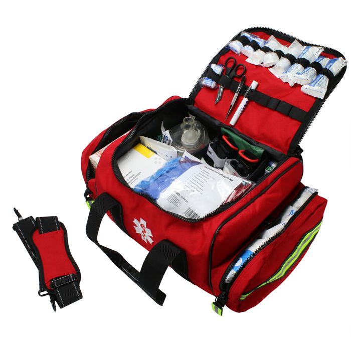 First Aid Only Advanced First Responder Kit | Bleeding, Airway & BBP Management
