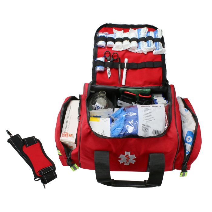 First Aid Only Advanced First Responder Kit | Bleeding, Airway & BBP Management