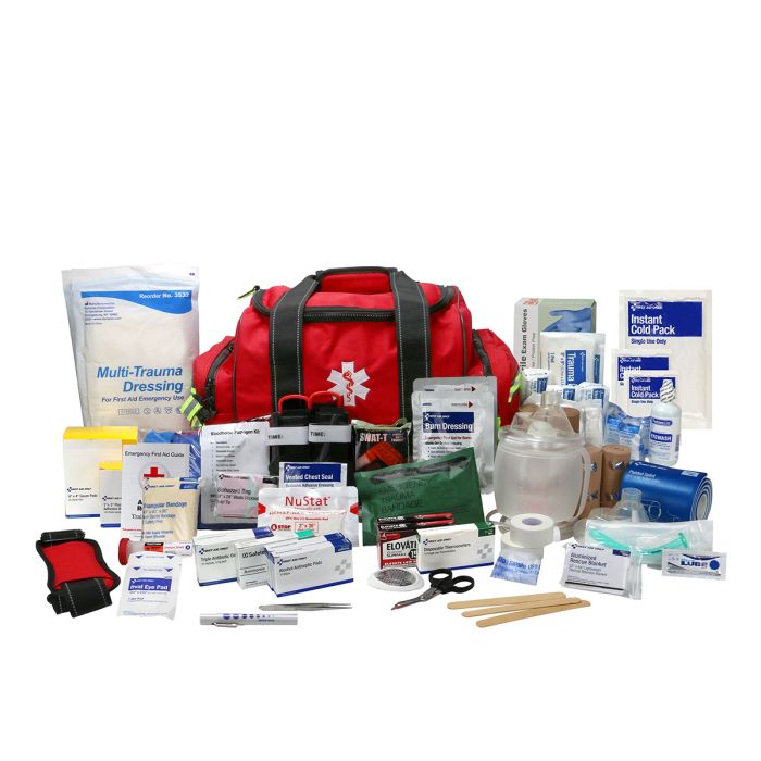 First Aid Only Advanced First Responder Kit | Bleeding, Airway & BBP Management