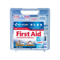 First Aid Only 370-Piece QuickTreat Dispenser Plastic First Aid Kit(Pack of 8)
