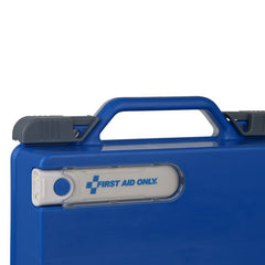 First Aid Only 322-Piece Clear Cover Intermediate First Aid Kit with Flashlight