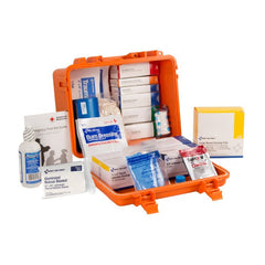 First Aid Only 50 Person ANSI 2021 Class A, Waterproof Plastic First Aid Kit