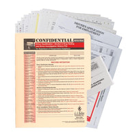 JJ Keller Confidential All-In-One Driver Qualification Packet (Snap-Out)