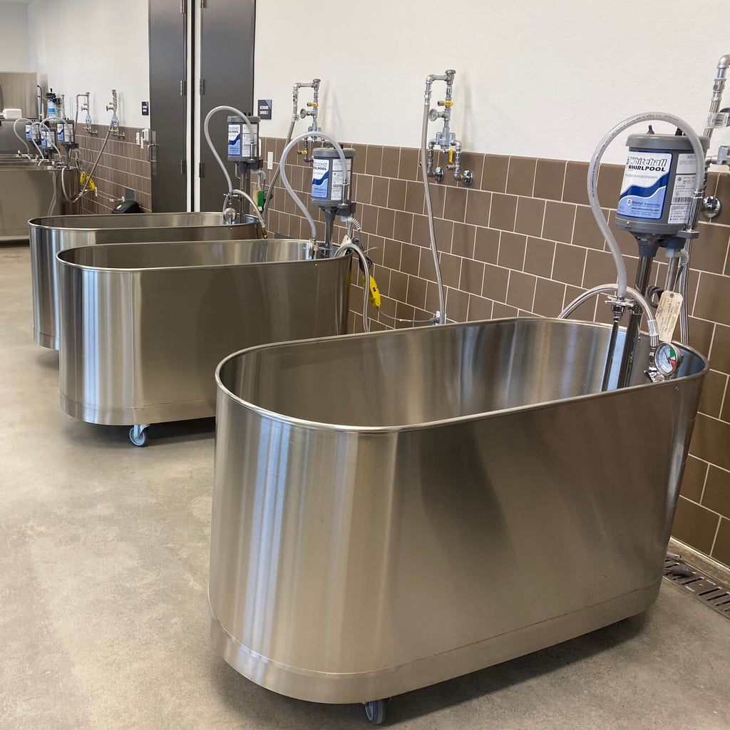 Whitehall WHS-85-M Sports Whirlpool — 85 Gallon Mobile Hydrotherapy Tank