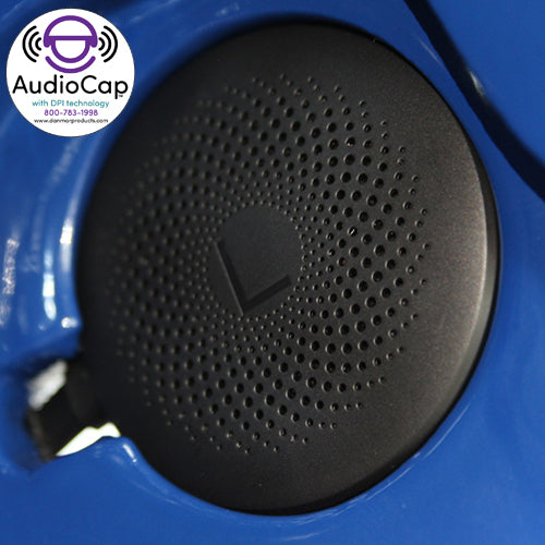 Danmar Products 9826 AudioCap Protective Helmet with Built-In Headphones