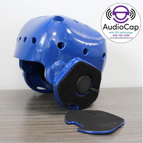 Danmar Products 9826 AudioCap Protective Helmet with Built-In Headphones