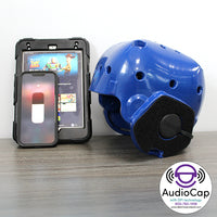 Danmar Products 9826 AudioCap Protective Helmet with Built-In Headphones