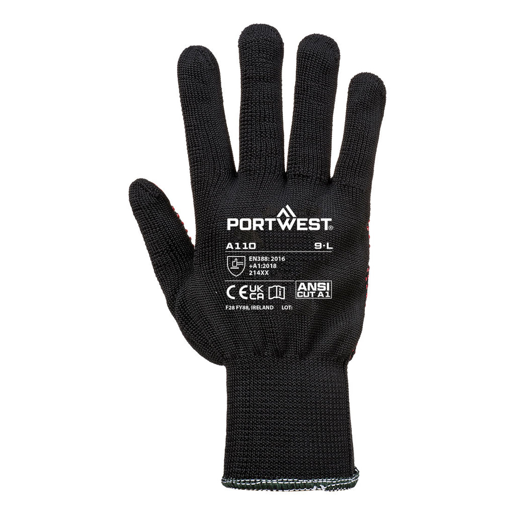 Portwest A110 Grip 13 PVC Dotted Glove