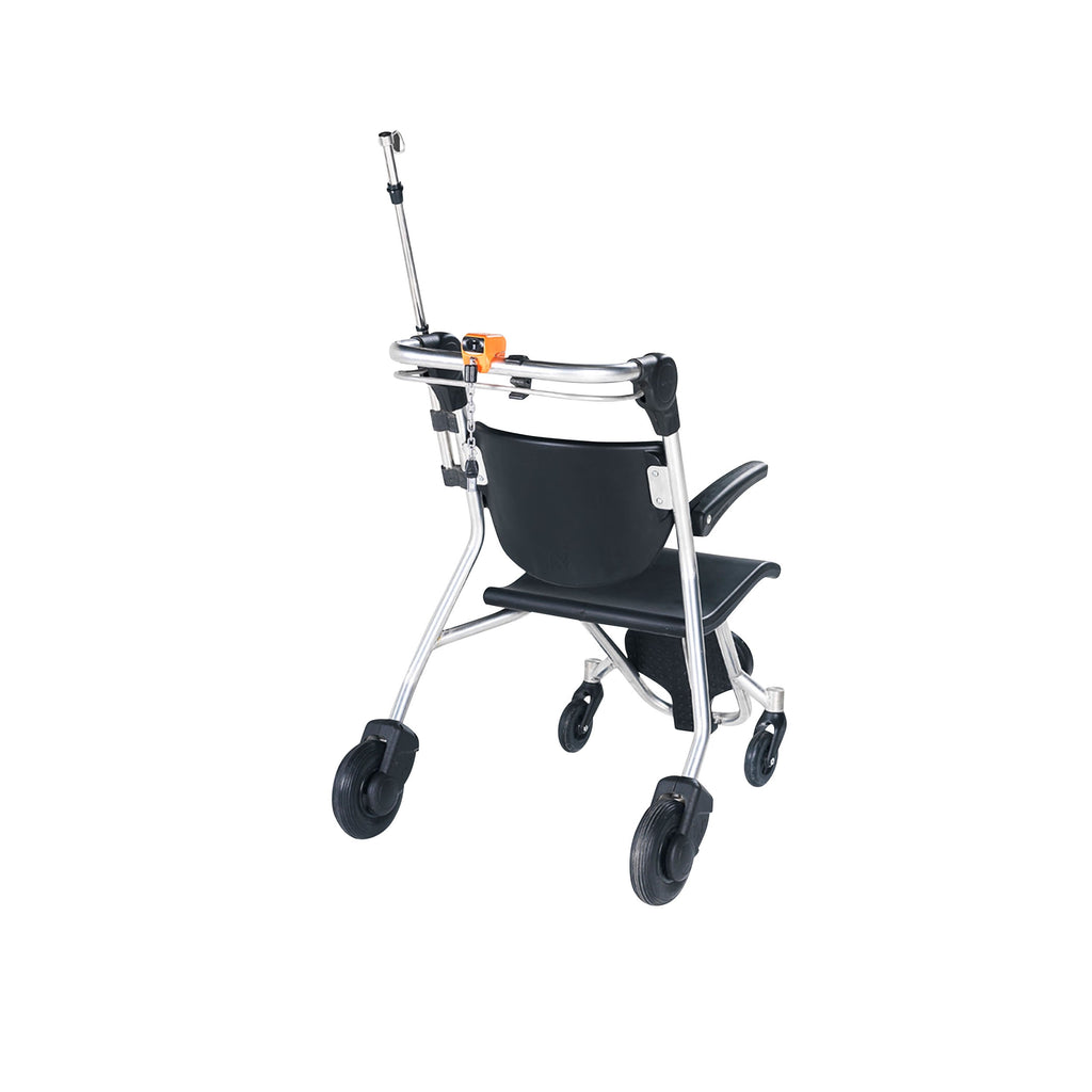 Nitrocare BRIO X5 Lightweight Patient Transport Wheelchair with Central Braking and Folding Frame
