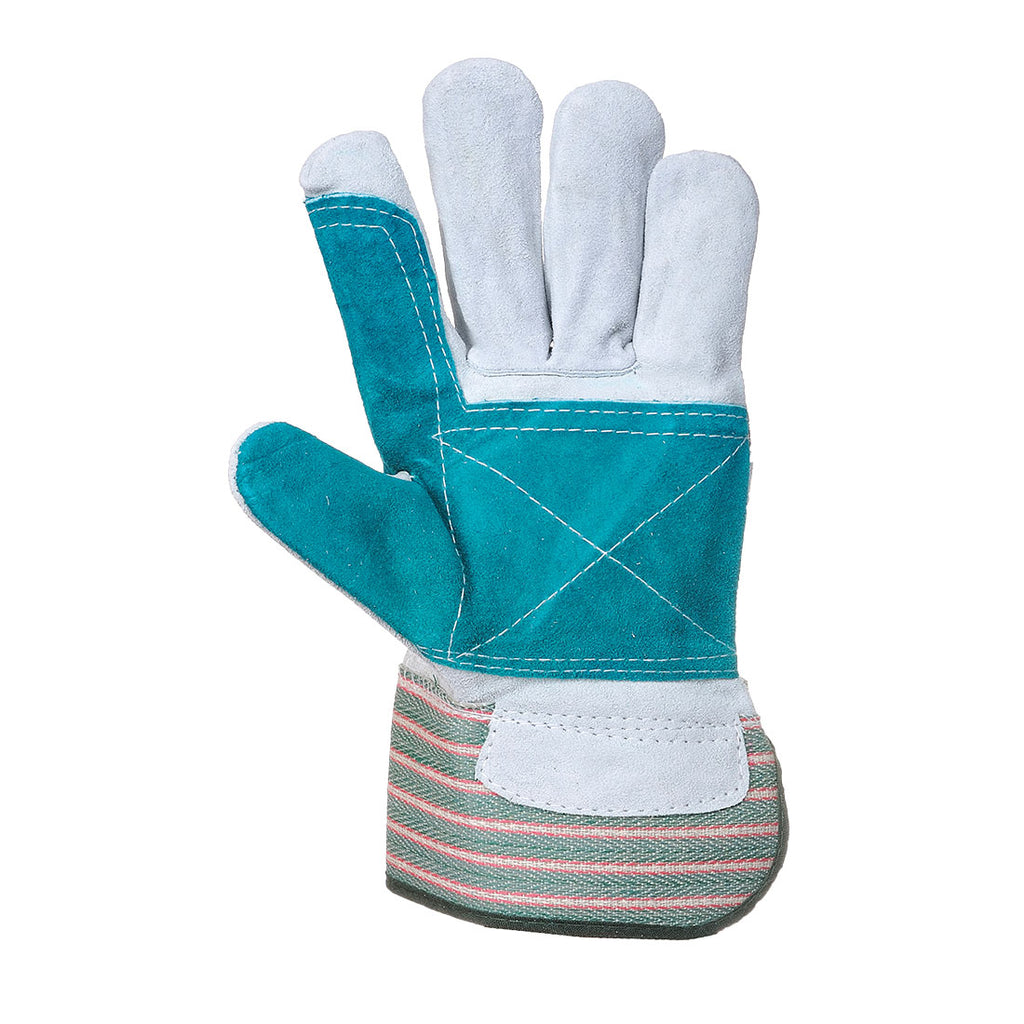 Portwest A230 Leather Rigger 365 Cow Split Reinforced Palm Glove