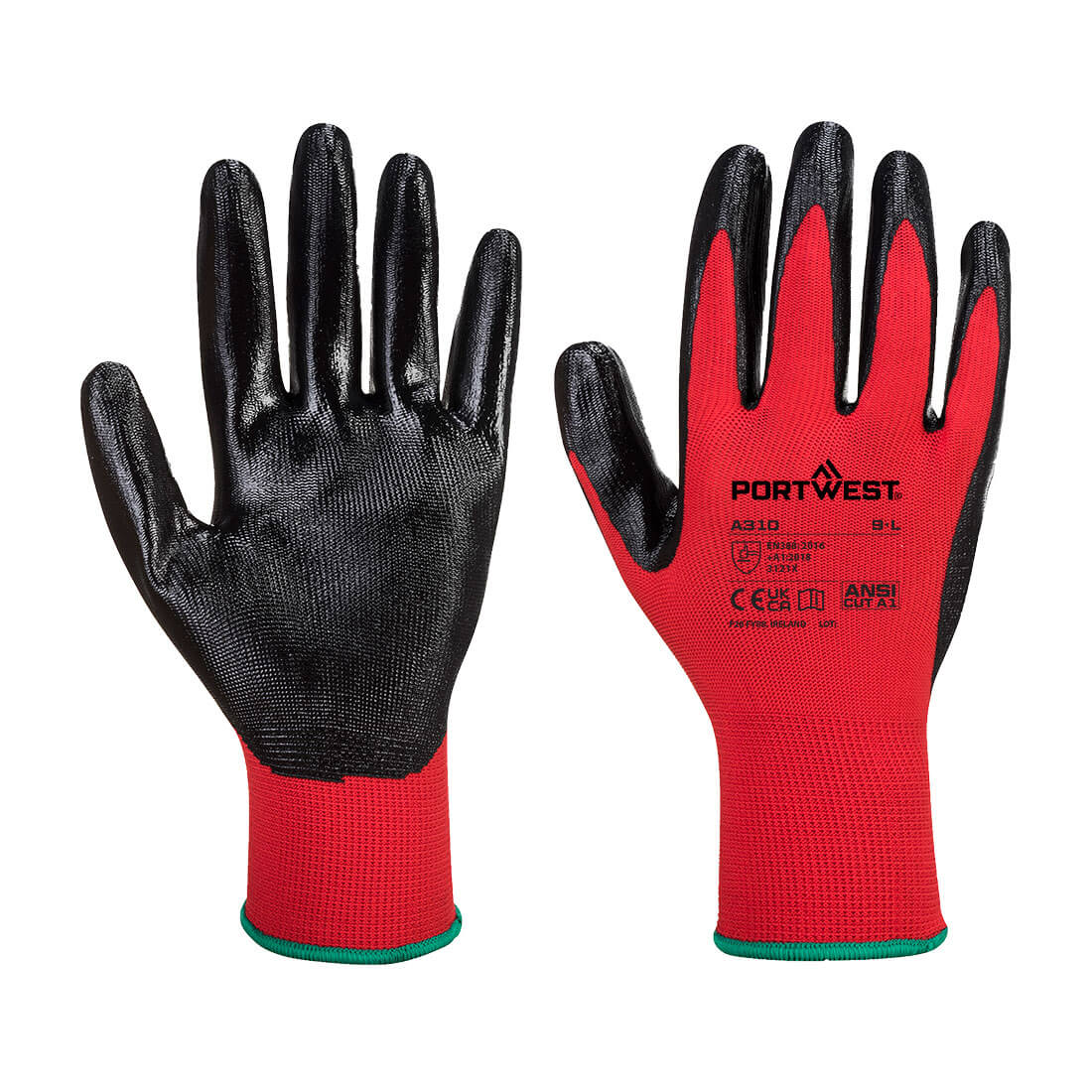 Portwest A310 Flexo Grip Nitrile Glove