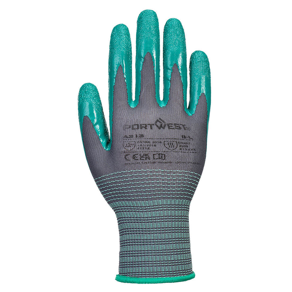 Portwest A313 Grip 15 Nitrile Crinkle Glove (Pk12)