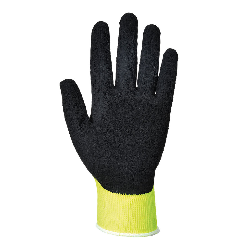 Portwest A340 Hi-Vis Grip Glove - Latex
