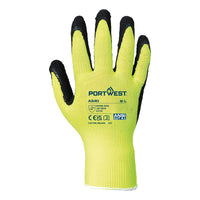 Portwest A340 Hi-Vis Grip Glove - Latex