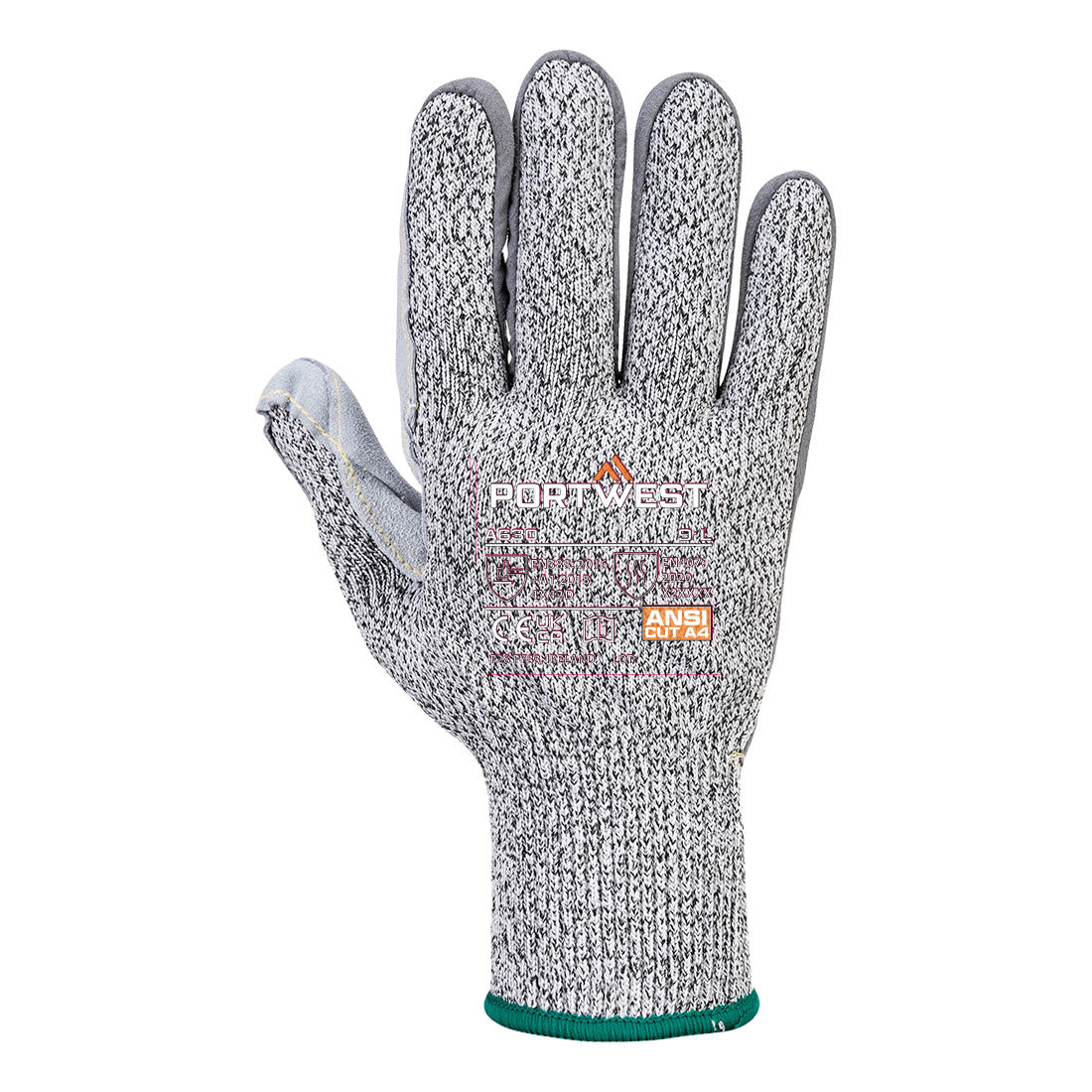 Portwest A630 Cut D13 Leather Palm Glove