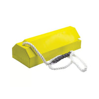 Checkers 20" Single Aviation Wheel Chock for Large Aircraft with Qantas Locking Rope
