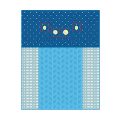 SUBMED Reinforced Pacemaker Drape with 2 Transparent Panels (Copy)